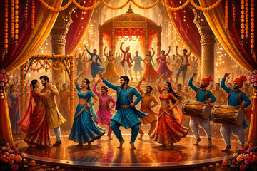Wedding Dance Styles and Trends in Indian Wedding: Step by Step Guide”