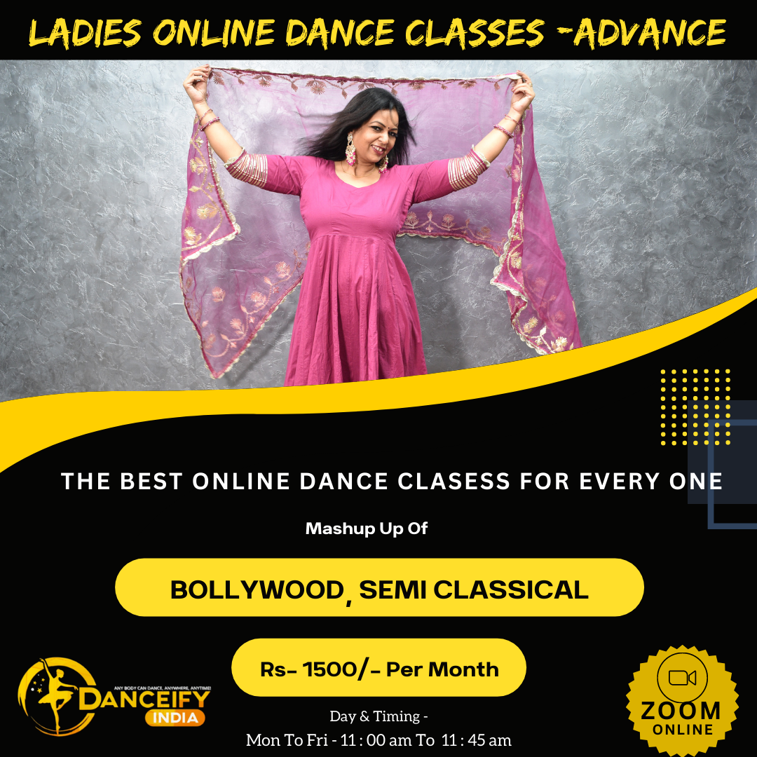 Advance – Ladies Online Bollywood Dance Classes & Fitness