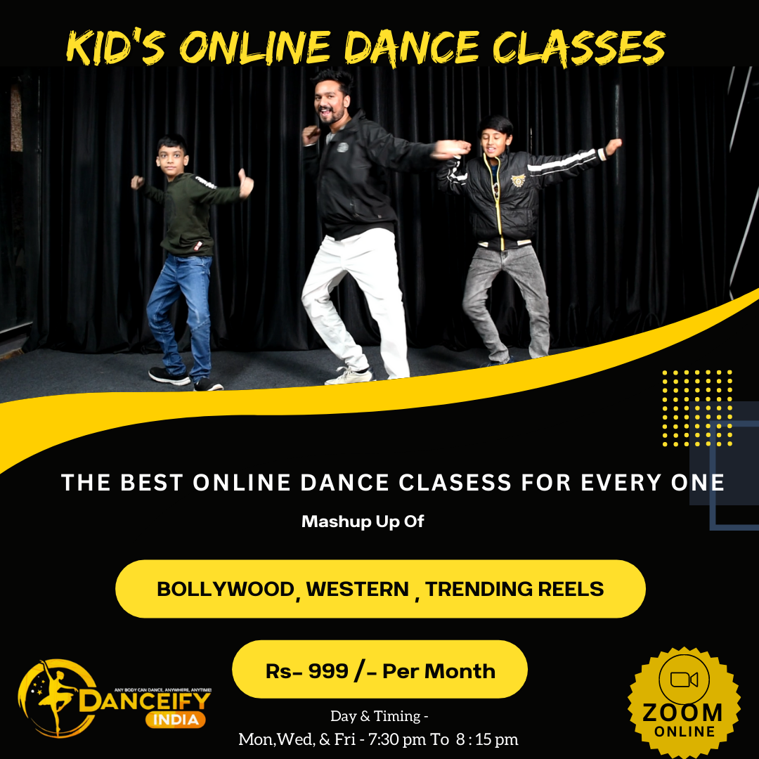 Kid’s Online Bollywood Dance Classes