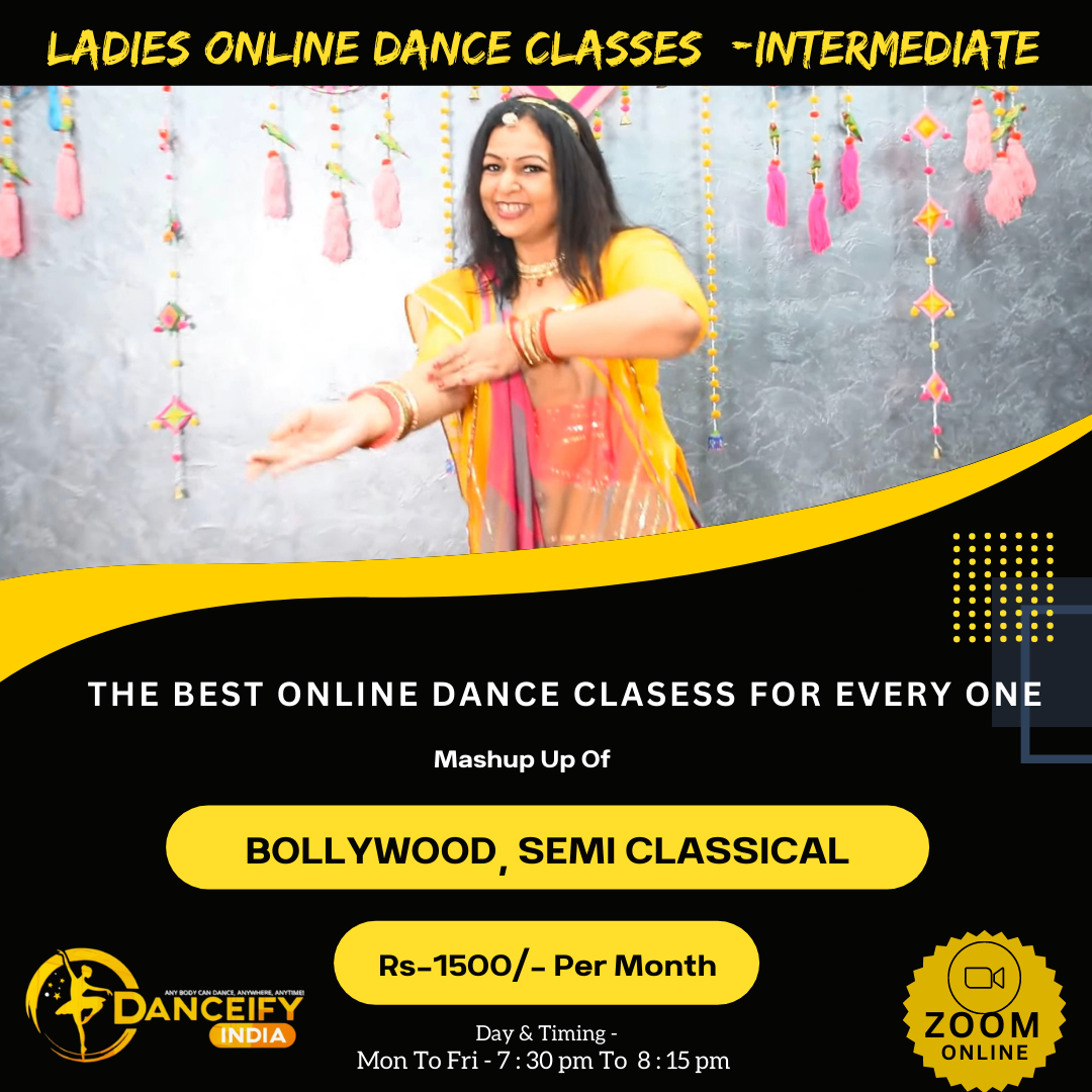 Intermediate – Ladies Online Bollywood Dance Classes & Fitness